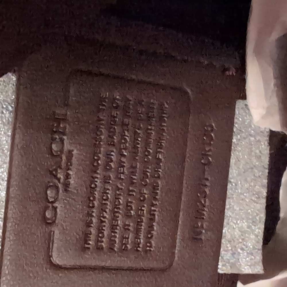 Coach Red Leather Pace Belt Bag - Picture 9 of 9